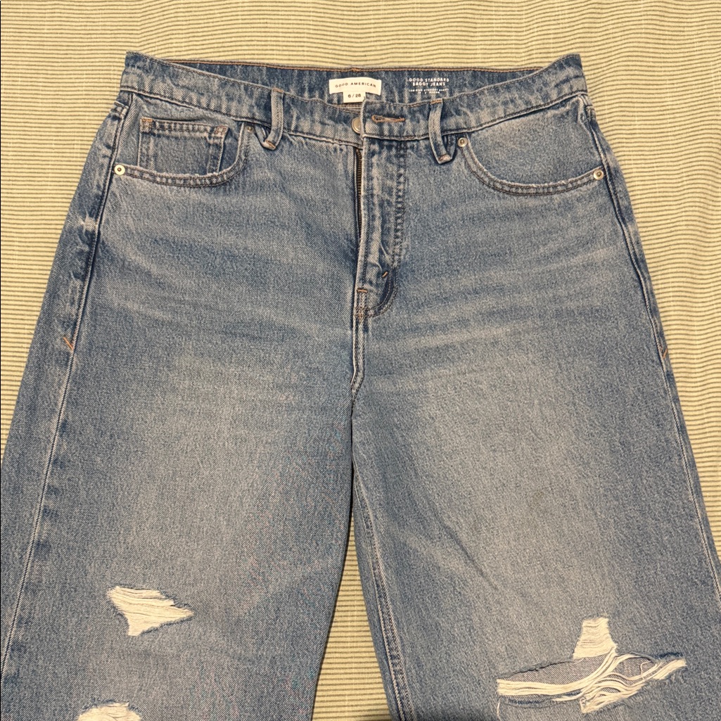 Good American - Good Low Rise Baggy Jeans